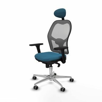 Bureaustoel met hoofdsteun Jorquera Piqueras y Crespo 3D086G1 Grijs Groene benzine 2