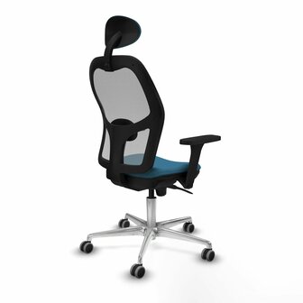 Bureaustoel met hoofdsteun Jorquera Piqueras y Crespo 3D086G1 Grijs Groene benzine 6