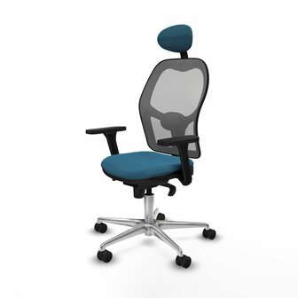 Bureaustoel met hoofdsteun Jorquera Piqueras y Crespo 3D086N1 Grijs Groene benzine 2