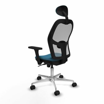 Bureaustoel met hoofdsteun Jorquera Piqueras y Crespo 3D086N1 Grijs Groene benzine 4