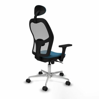 Bureaustoel met hoofdsteun Jorquera Piqueras y Crespo 3D086N1 Grijs Groene benzine 6