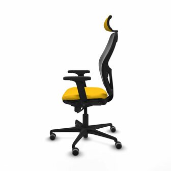 Bureaustoel met hoofdsteun Jorquera Piqueras y Crespo 2D036G2 Geel 3