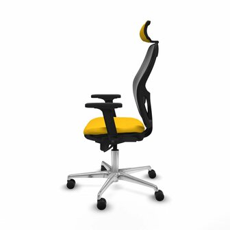 Bureaustoel met hoofdsteun Jorquera Piqueras y Crespo 2D086N2 Geel 3