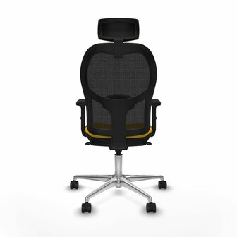Bureaustoel met hoofdsteun Jorquera Piqueras y Crespo 2D086N2 Geel 5