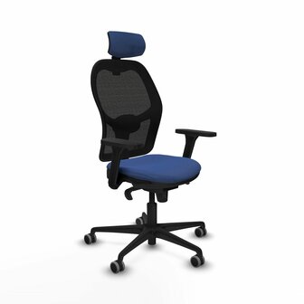 Bureaustoel met hoofdsteun Jorquera Piqueras y Crespo 3D036G2 Marineblauw 1