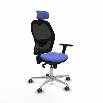 Bureaustoel met hoofdsteun Jorquera Piqueras y Crespo 3D086G2 Licht Blauw 1
