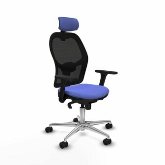 Bureaustoel met hoofdsteun Jorquera Piqueras y Crespo 3D086N2 Licht Blauw 1