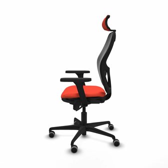 Bureaustoel met hoofdsteun Jorquera Piqueras y Crespo 3D036G2 Donker oranje 3