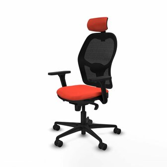 Bureaustoel met hoofdsteun Jorquera Piqueras y Crespo 3D036N2 Donker oranje 2