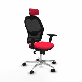 Bureaustoel met hoofdsteun Jorquera Piqueras y Crespo 2D086N2 Rood 1