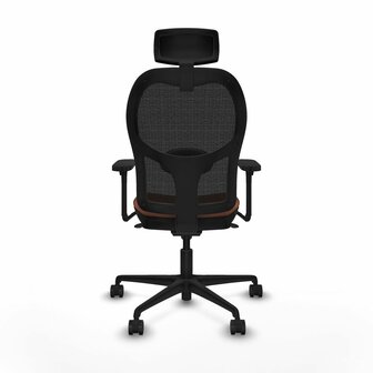 Bureaustoel met hoofdsteun Jorquera Piqueras y Crespo 3D036N2 Bruin Zwart 5