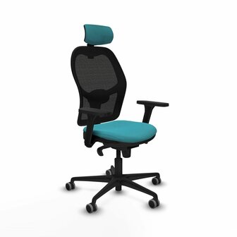 Bureaustoel met hoofdsteun Jorquera Piqueras y Crespo 3D036G2 Turkoois 1