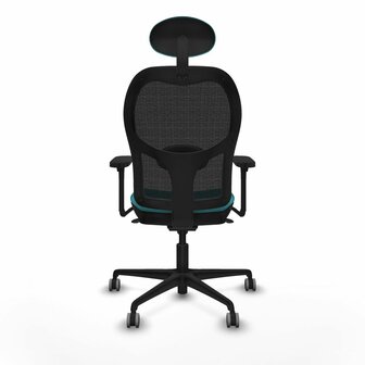 Bureaustoel met hoofdsteun Jorquera Piqueras y Crespo 3D036G1 Turkoois 5