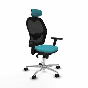 Bureaustoel met hoofdsteun Jorquera Piqueras y Crespo 3D086N2 Turkoois 1
