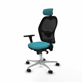 Bureaustoel met hoofdsteun Jorquera Piqueras y Crespo 3D086N2 Turkoois 2