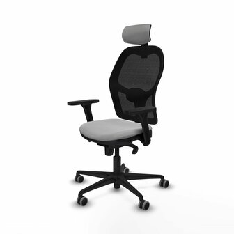 Bureaustoel met hoofdsteun Jorquera Piqueras y Crespo 3D036G2 Lichtgrijs 2