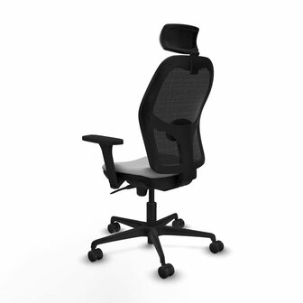 Bureaustoel met hoofdsteun Jorquera Piqueras y Crespo 3D036N2 Lichtgrijs 4