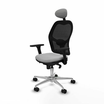 Bureaustoel met hoofdsteun Jorquera Piqueras y Crespo 3D086N1 Lichtgrijs 2