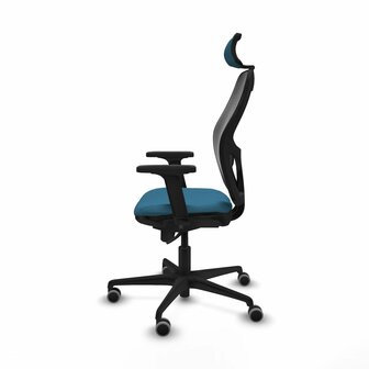 Bureaustoel met hoofdsteun Jorquera Piqueras y Crespo 2D036G2 Zwart Groene benzine 3