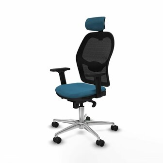 Bureaustoel met hoofdsteun Jorquera Piqueras y Crespo 2D086N2 Zwart Groene benzine 2