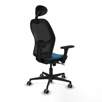 Bureaustoel met hoofdsteun Jorquera Piqueras y Crespo 3D036G1 Zwart Groene benzine 6