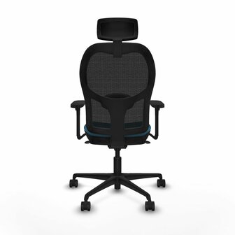 Bureaustoel met hoofdsteun Jorquera Piqueras y Crespo 3D036N2 Zwart Groene benzine 5