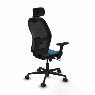 Bureaustoel met hoofdsteun Jorquera Piqueras y Crespo 3D036N2 Zwart Groene benzine 6