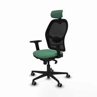 Bureaustoel met hoofdsteun Jorquera Piqueras y Crespo 2D036G2 Smaragdgroen 2