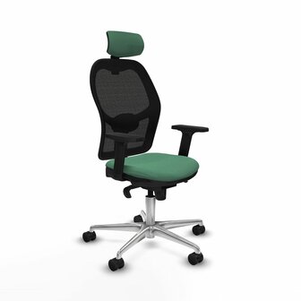 Bureaustoel met hoofdsteun Jorquera Piqueras y Crespo 2D086N2 Smaragdgroen 1