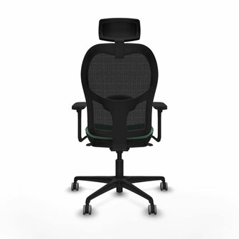 Bureaustoel met hoofdsteun Jorquera Piqueras y Crespo 3D036G2 Smaragdgroen 5