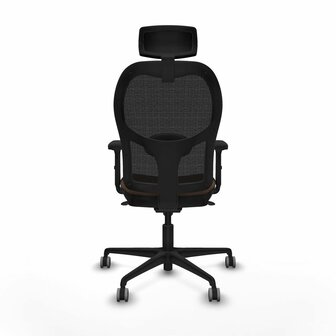 Bureaustoel met hoofdsteun Jorquera Piqueras y Crespo 2D036G2 Zwart Donkerbruin 5