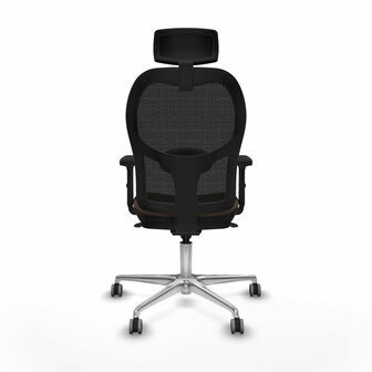 Bureaustoel met hoofdsteun Jorquera Piqueras y Crespo 2D086G2 Zwart Donkerbruin 5