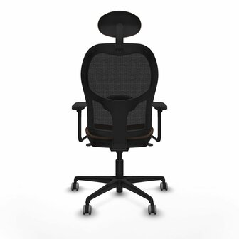 Bureaustoel met hoofdsteun Jorquera Piqueras y Crespo 3D036G1 Zwart Donkerbruin 5