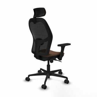 Bureaustoel met hoofdsteun Jorquera Piqueras y Crespo 3D036N2 Zwart Donkerbruin 6