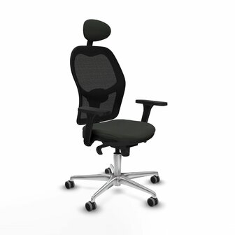 Bureaustoel met hoofdsteun Jorquera Piqueras y Crespo 3D086G1 Zwart 1