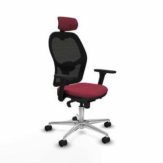 Bureaustoel met hoofdsteun Jorquera Piqueras y Crespo 3D086N2 Kastanjebruin 1