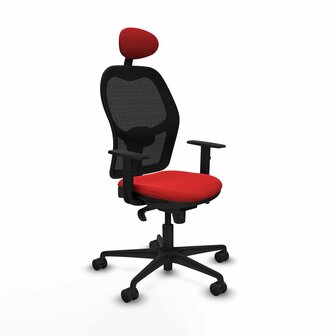 Bureaustoel Piqueras y Crespo 1D036N1 Rood 1