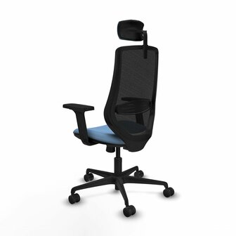 Bureaustoel met hoofdsteun Mardos Piqueras y Crespo D036N2W Hemelsblauw 4