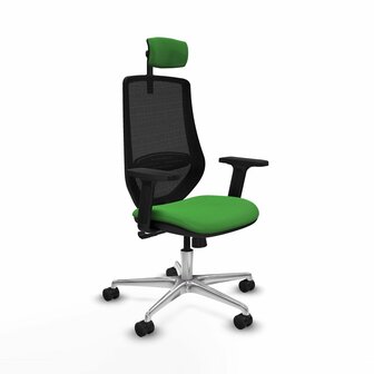 Bureaustoel met hoofdsteun Mardos Piqueras y Crespo D086N2W Groen 1
