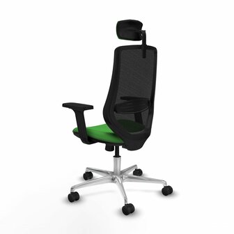 Bureaustoel met hoofdsteun Mardos Piqueras y Crespo D086N2W Groen 4