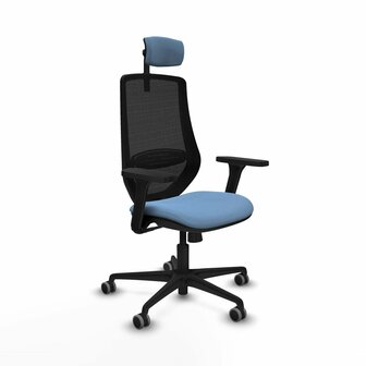 Bureaustoel met hoofdsteun Mardos Piqueras y Crespo D036G2W Hemelsblauw 1
