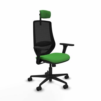 Bureaustoel met hoofdsteun Mardos Piqueras y Crespo D036N2W Groen 1