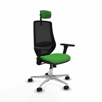 Bureaustoel met hoofdsteun Mardos Piqueras y Crespo D086N2W Groen 1