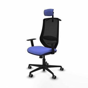 Bureaustoel met hoofdsteun Mardos Piqueras y Crespo D036G2H Licht Blauw 2