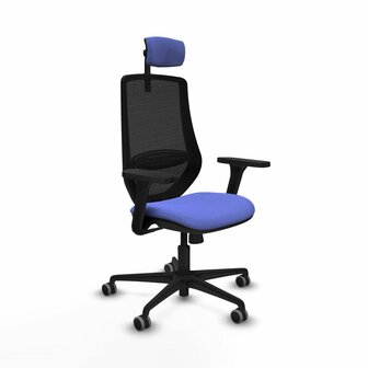 Bureaustoel met hoofdsteun Mardos Piqueras y Crespo D036G2W Licht Blauw 1
