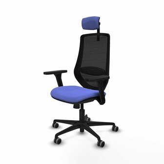 Bureaustoel met hoofdsteun Mardos Piqueras y Crespo D036G2W Licht Blauw 2