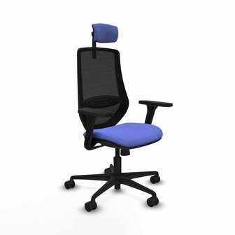 Bureaustoel met hoofdsteun Mardos Piqueras y Crespo D036N2W Licht Blauw 1