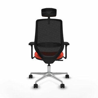 Bureaustoel met hoofdsteun Mardos Piqueras y Crespo D086N2W Donker oranje 5