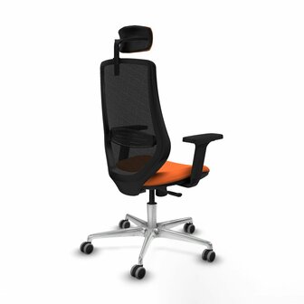 Bureaustoel met hoofdsteun Mardos Piqueras y Crespo D086G2W Oranje 6