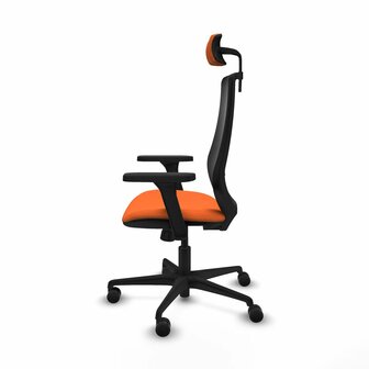 Bureaustoel met hoofdsteun Mardos Piqueras y Crespo D036N2W Oranje 3
